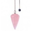 Spinning-top pendulum - Rose quartz