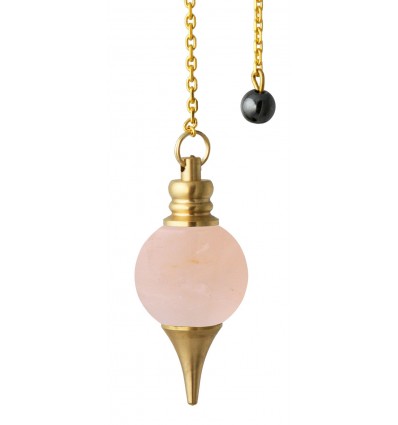 Spheroton pendulum - Rose quartz