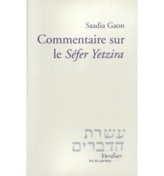 Commentaire sur le Séfer Yetzira