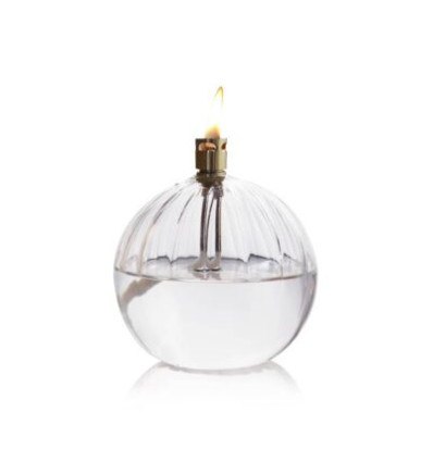 Lampe à huile ronde