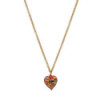 COLLIER MURANO COEUR MULTICOLORE 
