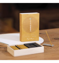 Oedo-Koh Japanese incense with chrysanthemum flower