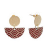 Boucles d'oreilles La barque d'Isis