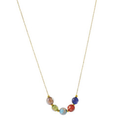 Collier avec perles en verre de Murano