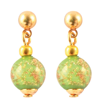 Boucles d'oreilles en verre de Murano