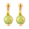 Boucles d'oreilles en verre de Murano