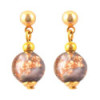 Boucles d'oreilles en verre de Murano