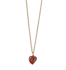 Pendentif Coeur en verre de Murano