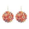 Boucles d'oreilles Bouquet Fleuri
