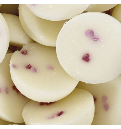 Fondants de cire parfumée à la pêche et à la mauve