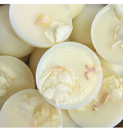 Fondants de cire parfumée aux fleurs de poirier