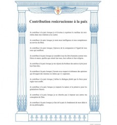 Contribution rosicrucienne à la paix