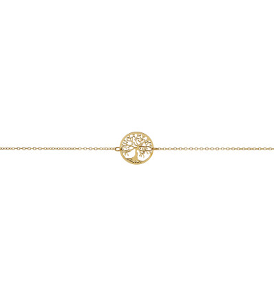BRACELET ARBRE DE VIE DORE