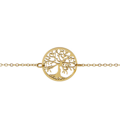 BRACELET ARBRE DE VIE DORE