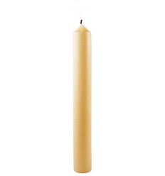 Cierges 30% cire d'abeille (Lot de 8)