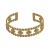 Bracelet manchette doré