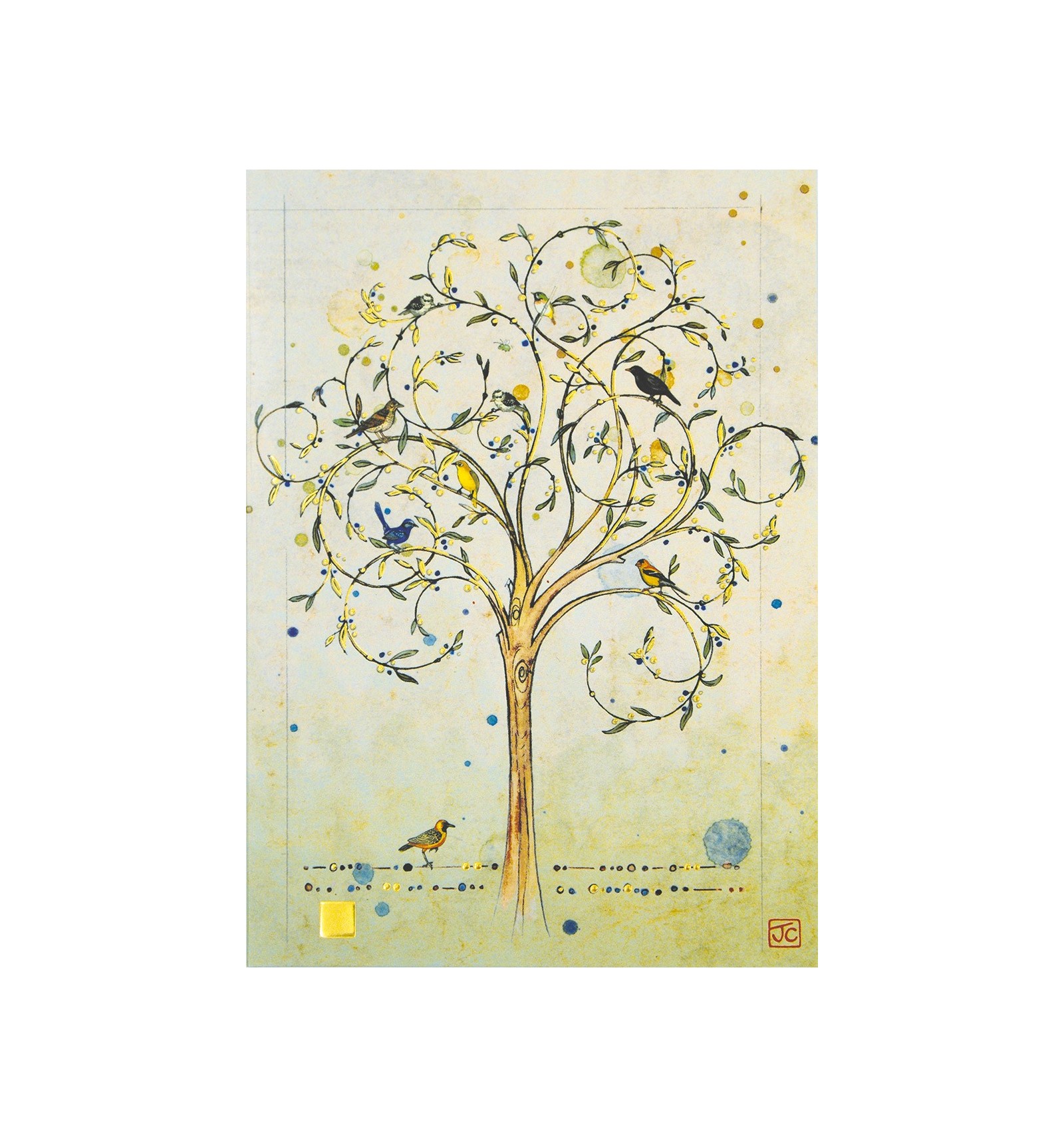 Carte Larbre Aux Oiseaux