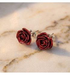 Boucles d'oreilles - Rose de l’Amour