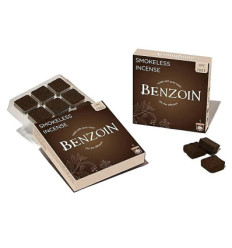 Boîte de 9 briques d'encens au Benjoin