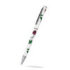 Stylo roses rouges