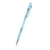 Stylo bleu avec roses