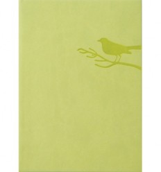 Lime green notebook