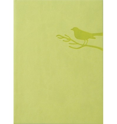 Lime green notebook