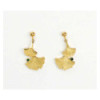 Boucles d'oreilles Gingko