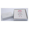 Earrings Feather on writing card Dreamcatcher