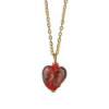 Pendentif Coeur en verre de Murano