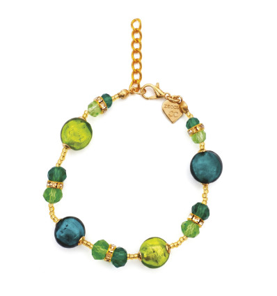 BRACELET MURANO HERA VERT