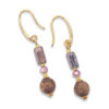 BO MURANO THEMIS BLEU ET MAUVE