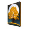 CARNET A ECRIRE ARBRE DORE