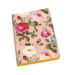 Carnet "Roses fleuries"