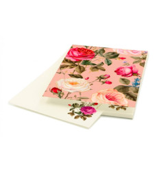 Bloc-notes "Roses fleuries"
