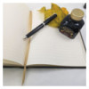 CARNET A ECRIRE ARBRE DORE