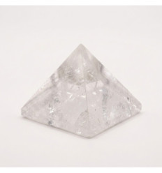 Rock crystal pyramid