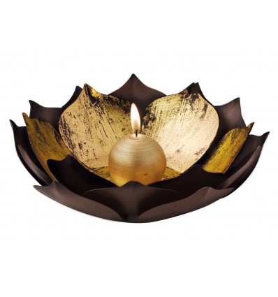 lotus hurricane candle holder