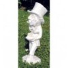 The mad hatter - garden statuette