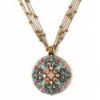 Rosette necklace