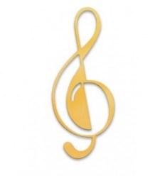 Treble Clef bookmark