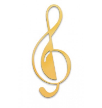 Treble Clef bookmark