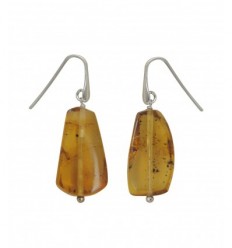 Mexican amber earrings
