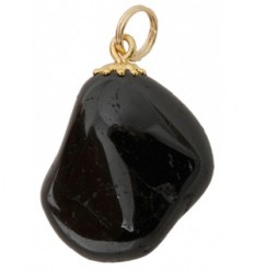 Black tourmaline pendant