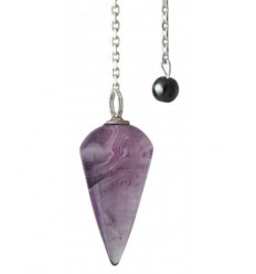 Mini Teardrop pendulum - Amethyst