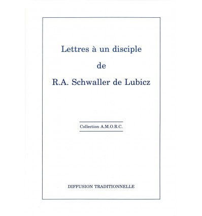 Lettres à un disciple