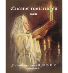 Encens rosicrucien à la rose «Colombe» (72 cubes)