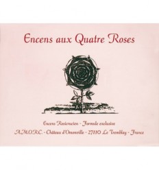 Encens rosicrucien aux quatre roses (72 cubes)