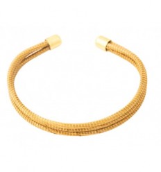 Bracelet trois joncs en or végétal