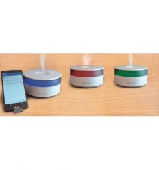 Ultrasound essential oils diffuser with bluetooth function